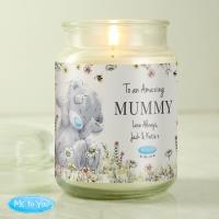 Personalised Me to You Bear Floral Large Jar Candle Extra Image 2 Preview